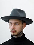 Шляпа BAILEY арт. 20001BH COLVER (темно-серый)